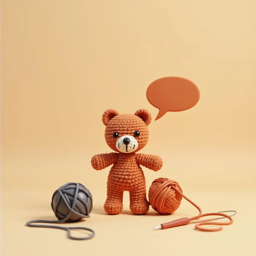 Ilustración representativa de taller de amigurumis