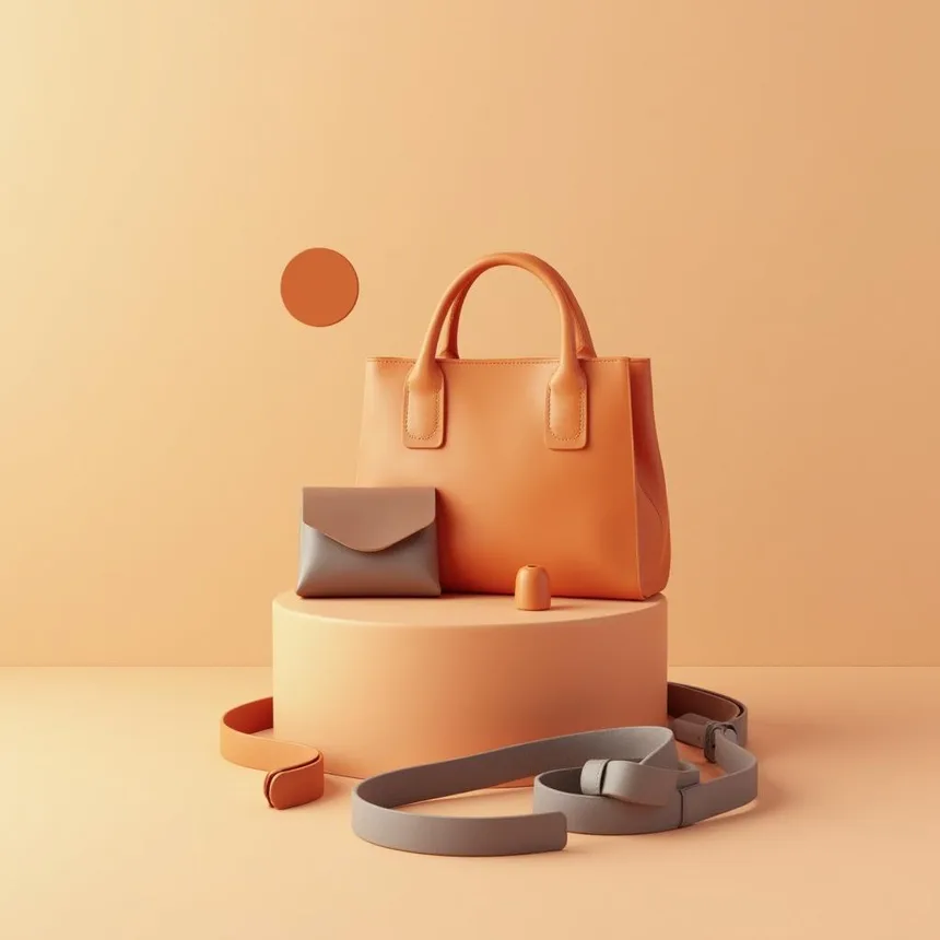 Ilustración representativa de tienda de carteras