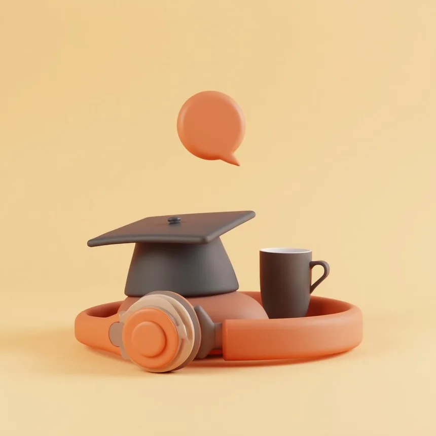 Ilustración representativa de curso online