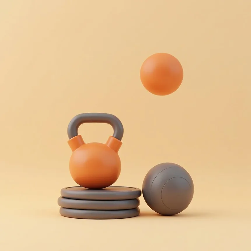 Ilustración representativa de gimnasio o box