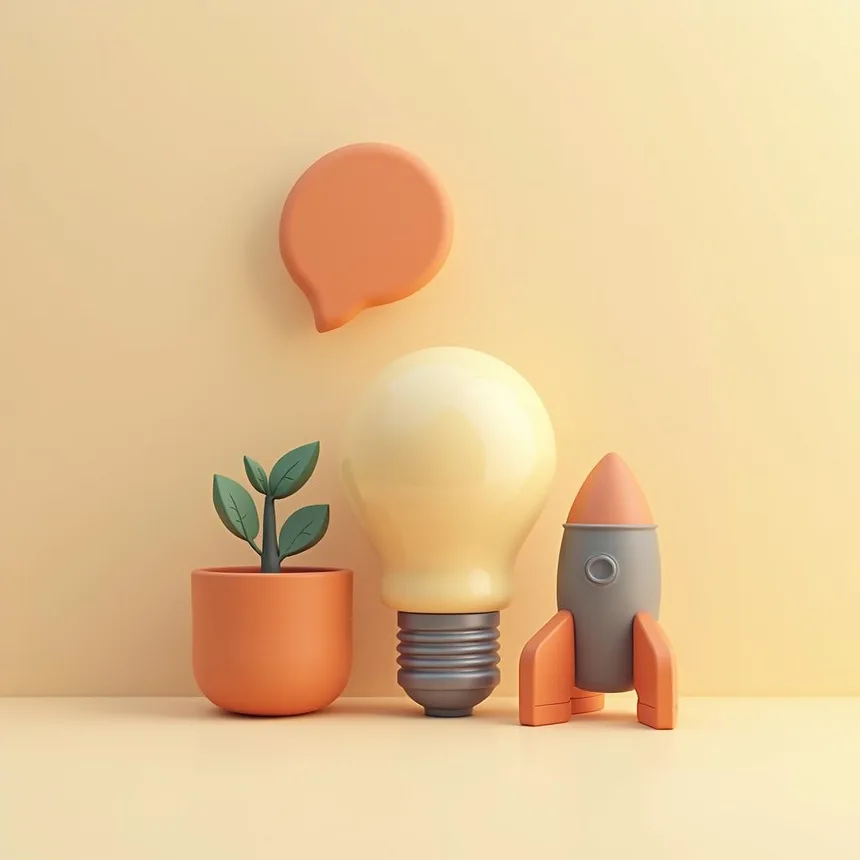 Ilustración representativa de mentoría de emprendimiento