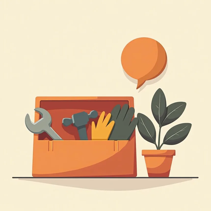 Ilustración para Servicios para el hogar y oficios